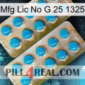 Mfg Lic No G 25 1325 new08